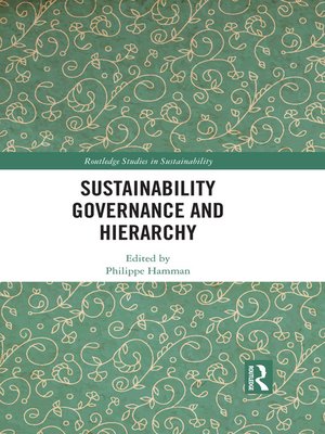 cover image of Sustainability Governance and Hierarchy